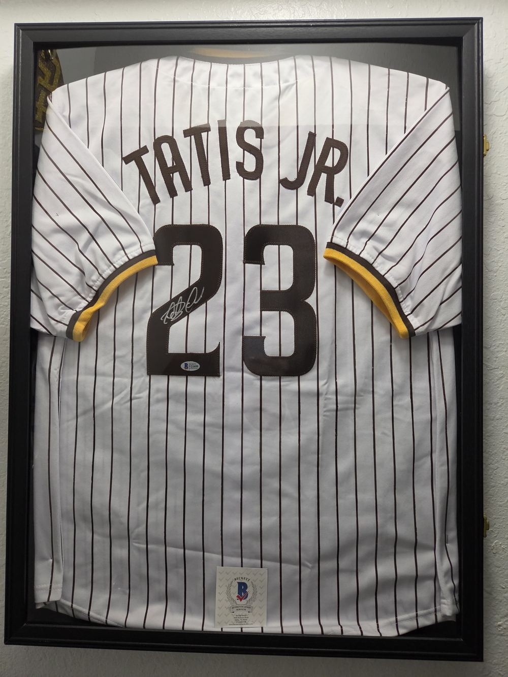 fernando tatis jr autographed jersey